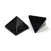 Natural Obsidian Orgonite Pyramid Display Decorations G-C186-07K-3