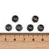 Iron Grade A Crystal Rhinestone Spacer Beads RB-A010-8MM-B-5