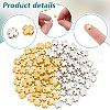   120Pcs 2 Colors Alloy Beads FIND-PH0018-44-4