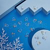 SUNNYCLUE 20Pcs 2 Colors 304 Stainless Steel Clip-on Earring Component STAS-SC0004-29-4