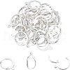 Unicraftale 304 Stainless Steel Leverback Earring Findings STAS-UN0009-77-1