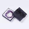 Natural Amethyst Stretch Bracelets BJEW-JB03210-05-3