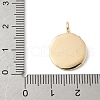 Brass Micro Pave Cubic Zirconia Pendants KK-Z107-01G-02-3