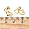 304 Stainless Steel Stud Earrings EJEW-Q028-03B-G-3