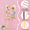   1Pc Arch/Cat Shape Wood Wall Mounted Jewelry Organizer DIY-PH0022-99B-4