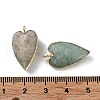 Natural Mixed Stone Pendants G-G012-12G-B-4