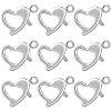 Beebeecraft 30Pcs Brass Lobster Claw Clasps KK-BBC0014-65S-1
