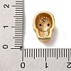 Rack Plating Brass with Cubic Zirconia Beads KK-S406-11G-3