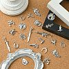 18 Styles Tibetan Style Alloy Pendants FIND-YW0004-84-4