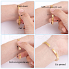 Unicraftale 2Pcs 304 Stainless Steel Plain Bangles BJEW-UN0001-49-5
