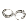 316 Surgical Stainless Steel Hoop Earrings EJEW-D096-09I-AS-2