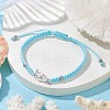 Braided Nylon Cord Adjustable Bracelets BJEW-JB11597-02-1