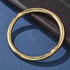 304 Stainless Steel Plain Bangles for Women BJEW-S161-09G-3