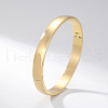 Stainless Steel Blank Hinged Bangles for Women Men MZ0607-2-1