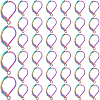 SOFPLATE 40Pcs 304 Stainless Steel Leverback Earring Findings STAS-SP0001-10RC-1