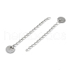 Non-Tarnish 304 Stainless Steel Chain Extender STAS-I304-26B-P-2