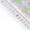 Flower Pattern DIY Cross Stitch Beginner Kits DIY-NH0003-01A-3