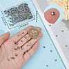 Beebeecraft 300Pcs 304 Stainless Steel Crimp Beads Covers STAS-BBC0005-68-3