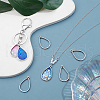 Unicraftale 16Pcs 304 Stainless Steel Open Back Bezel Pendants FIND-UN0002-90A-2