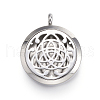 316 Surgical Stainless Steel Diffuser Locket Pendants STAS-H342-64P-1