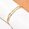 Brass Bangles BJEW-K153-02G-6