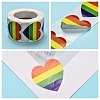 Self-Adhesive Kraft Paper Gift Tag Stickers DIY-G021-01-4
