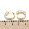 Brass ABS Imitation Pearl Hoop Earrings EJEW-M082-04G-3