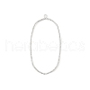Brass Open Back Bezel Big Pendants KK-O144-11P-1