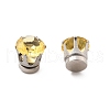 Cubic Zirconia Clip-on Earrings EJEW-L100-01P-02-4