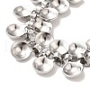 Handmade 304 Stainless Steel Necklaces NJEW-Q333-03B-4