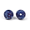 Independence Day Theme Wood European Beads WOOD-Z005-01C-01-2