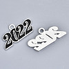Alloy Enamel Pendants PALLOY-N160-001-01S-RS-4