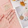   90Pcs 3 Style Brass Beads KK-PH0004-83-3