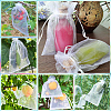 SOFPLATE 30pcs Large Organza Pouches Portable Shoes Bag Travel Storage Drawstring Bags OP-SP0001-03B-01-7