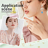 SUNNYCLUE 50Pcs 304 Stainless Steel Stud Earring Findings STAS-SC0008-58-5