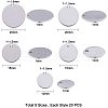 304 Stainless Steel Stamping Blank Tag Pendants STAS-PH0019-28P-3