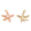 Alloy Enamel Pendants X-ENAM-T009-60D-RS-1