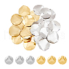 DICOSMETIC 32Pcs 2 Colors 304 Stainless Steel Pendant STAS-DC0012-71-1