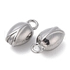 Non-Tarnish 304 Stainless Steel Charms STAS-B065-04P-2