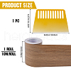 Gorgecraft 1 Roll PVC Imitation Wood Grain Adhesive Tape DIY-GF0008-40C-2