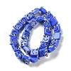 Handmade Lampwork Beads Strands LAMP-Q036-07A-2