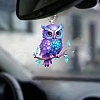 Acrylic Owl Pendant Decorations PW-WGC351F-03-1