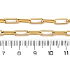 304 Stainless Steel Paperclip Chain Necklaces NJEW-Q013-03G-3