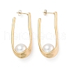 Ion Plating(IP) 304 Stainless Steel Stud Earrings EJEW-K281-17G-1