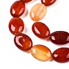 Natural Red Agate Beads Strands G-M206-45-3