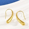 304 Stainless Steel Teardrop Dangle Earrings EJEW-S272-06G-3