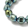 Electroplated Synthetic Non-magnetic Hematite Beads Strands G-I364-L01-06-3