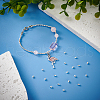 BENECREAT 60Pcs 925 Sterling Silver Beads FIND-BC0013-07-5