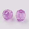 Transparent Acrylic Beads DB8mmC-06-2