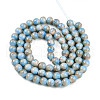 Baking Painted Glass Beads Strands DGLA-N008-10mm-06-3